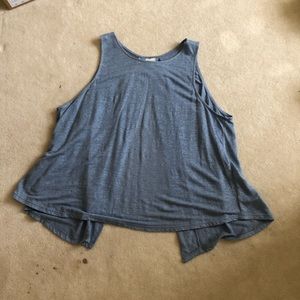 tresics open back tank